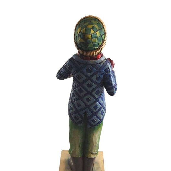 Jim Shore "Love And Joy Come To You And To You Glad Christmas Too" Caroler - Picture 12 of 15